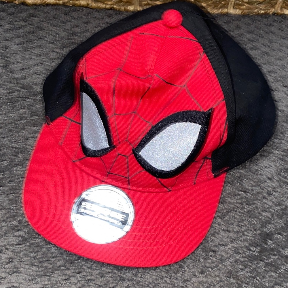 Spider-Man Kids Hat - Red and Black